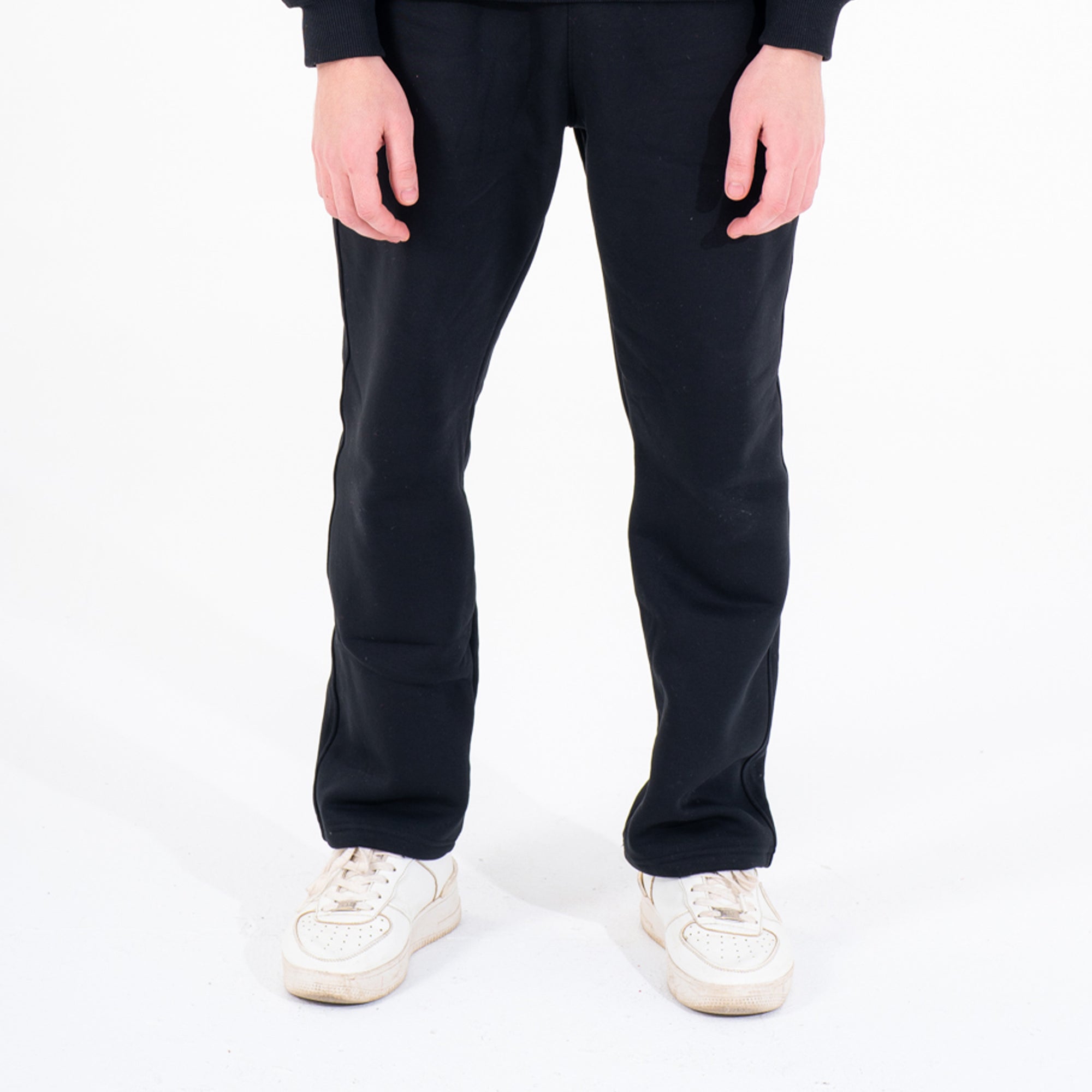 Milton black baggy sweatpant