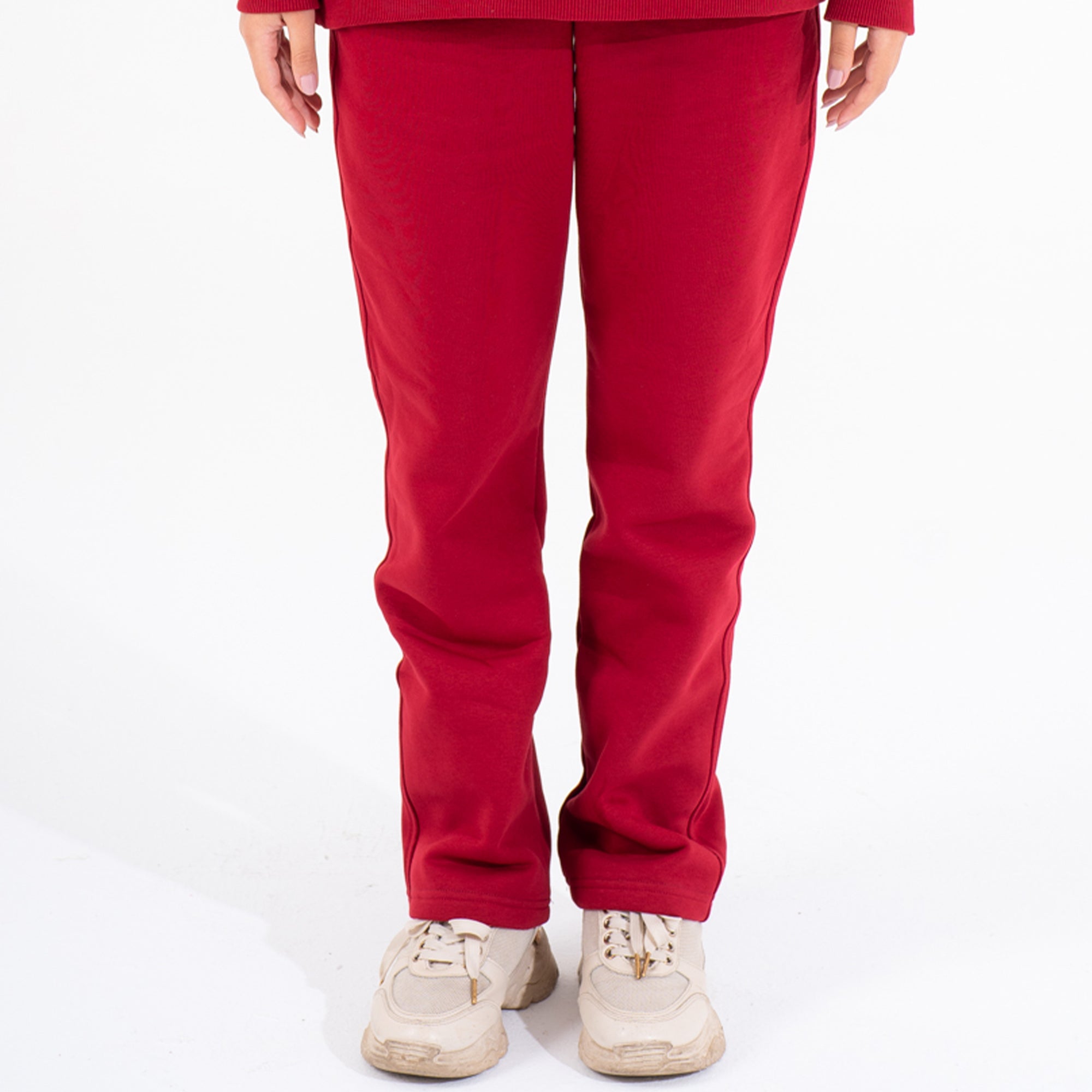 Milton maroon baggy sweatpant