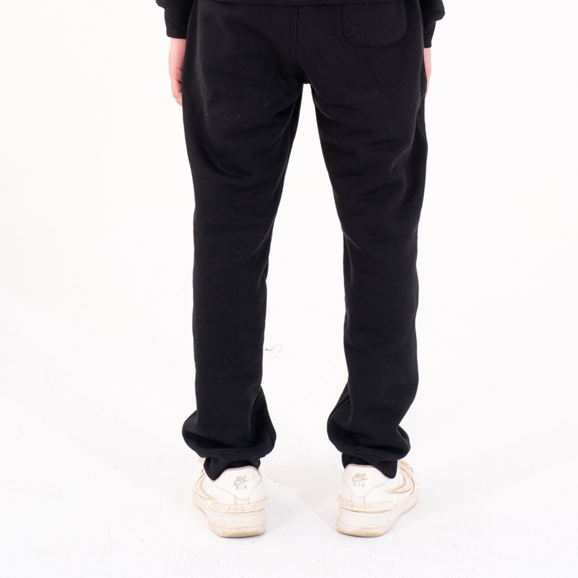 Milton black casual sweatpant