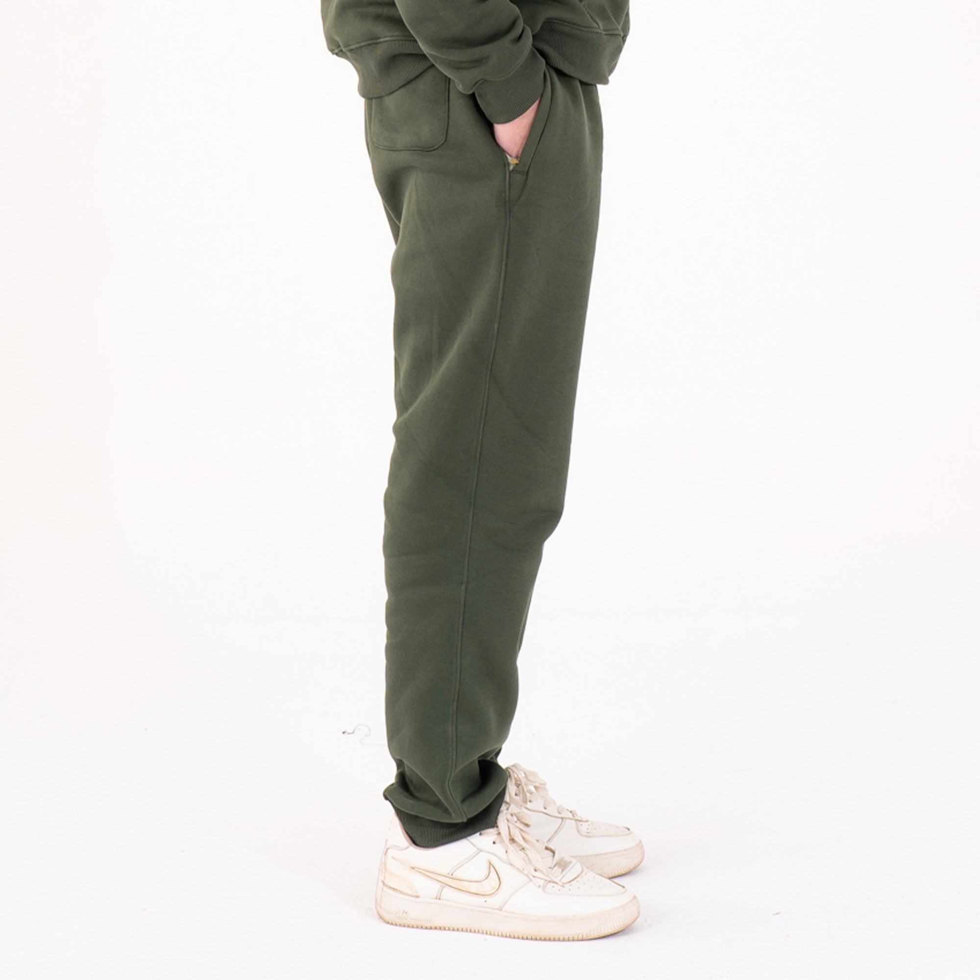 Milton olive casual sweatpant