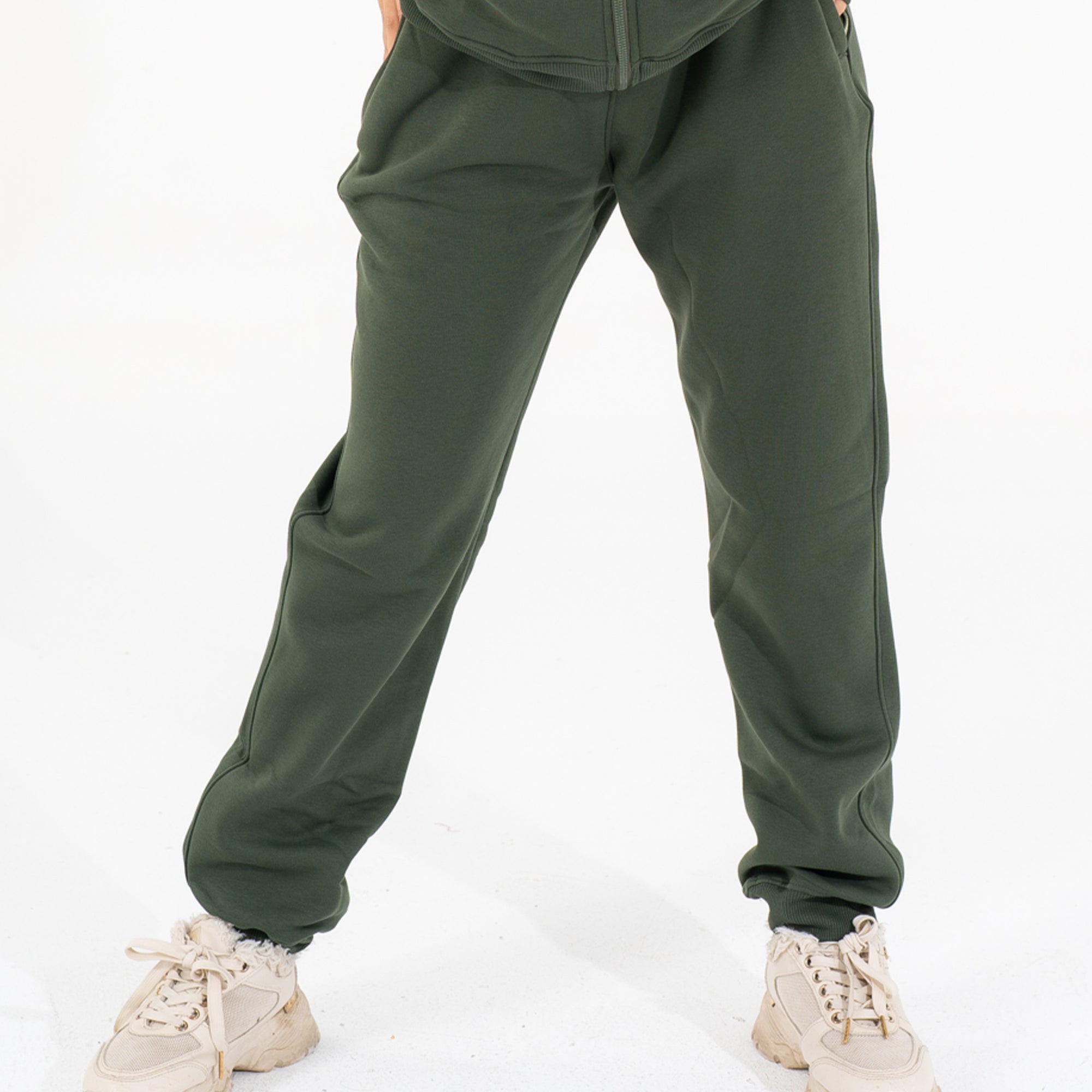 Milton olive casual sweatpant