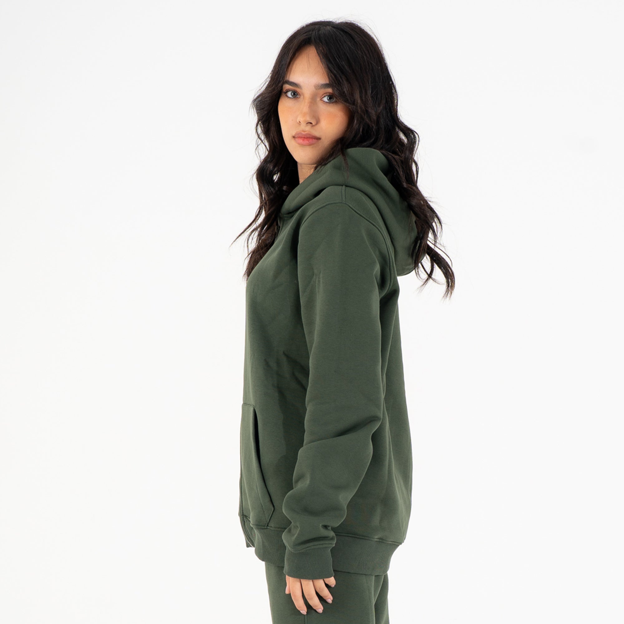 Milton olive sweatshirt