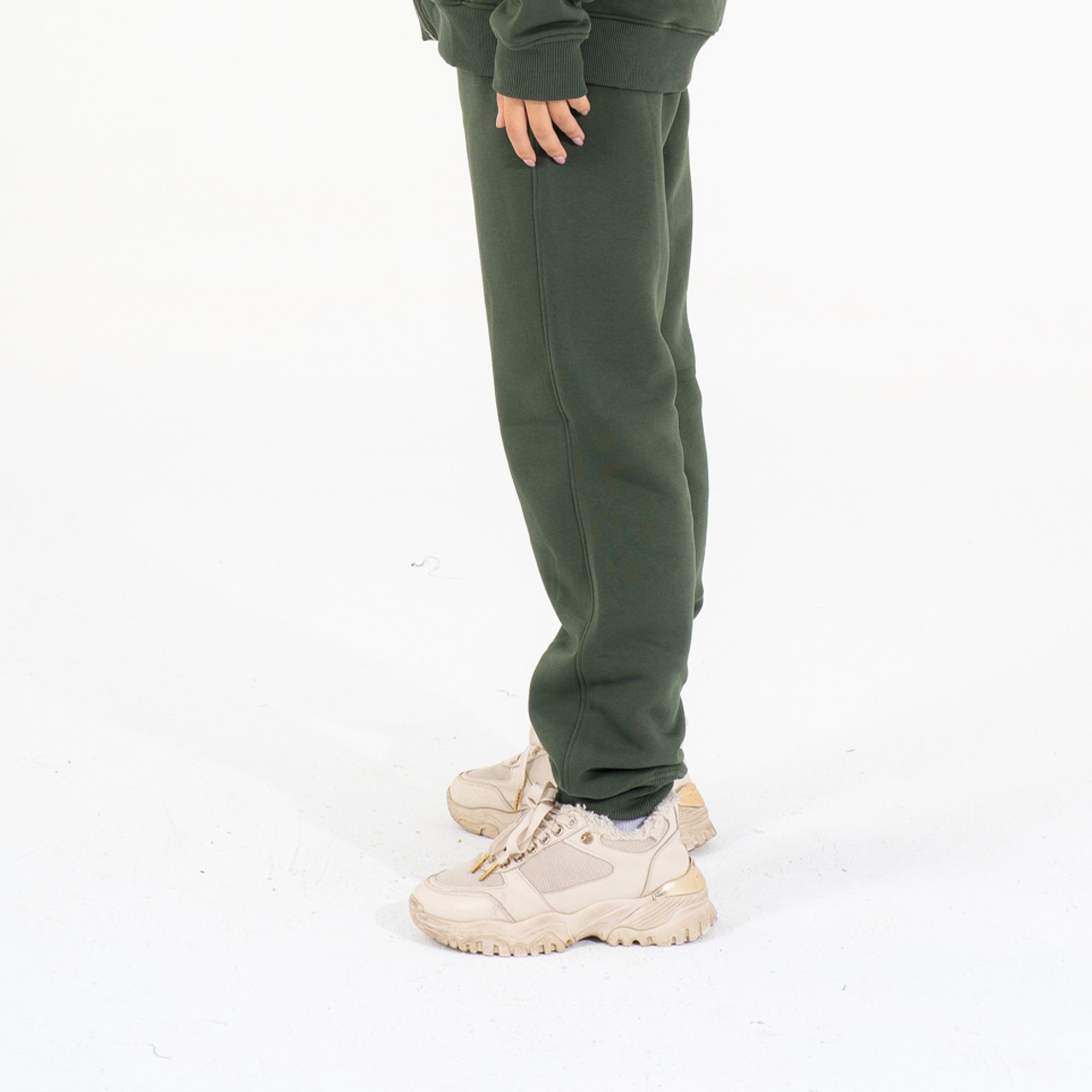 Milton olive casual sweatpant