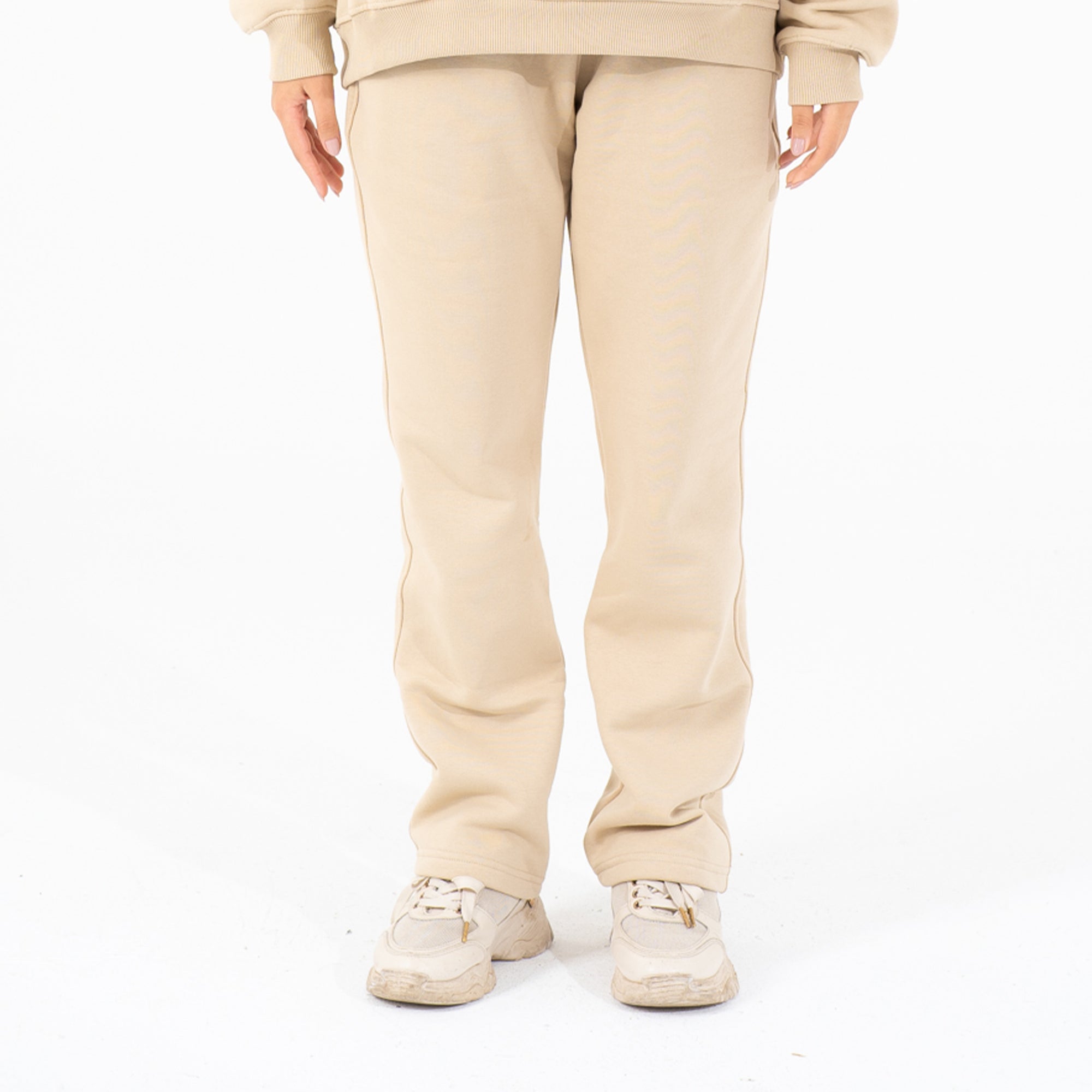 Milton beige baggy sweatpant