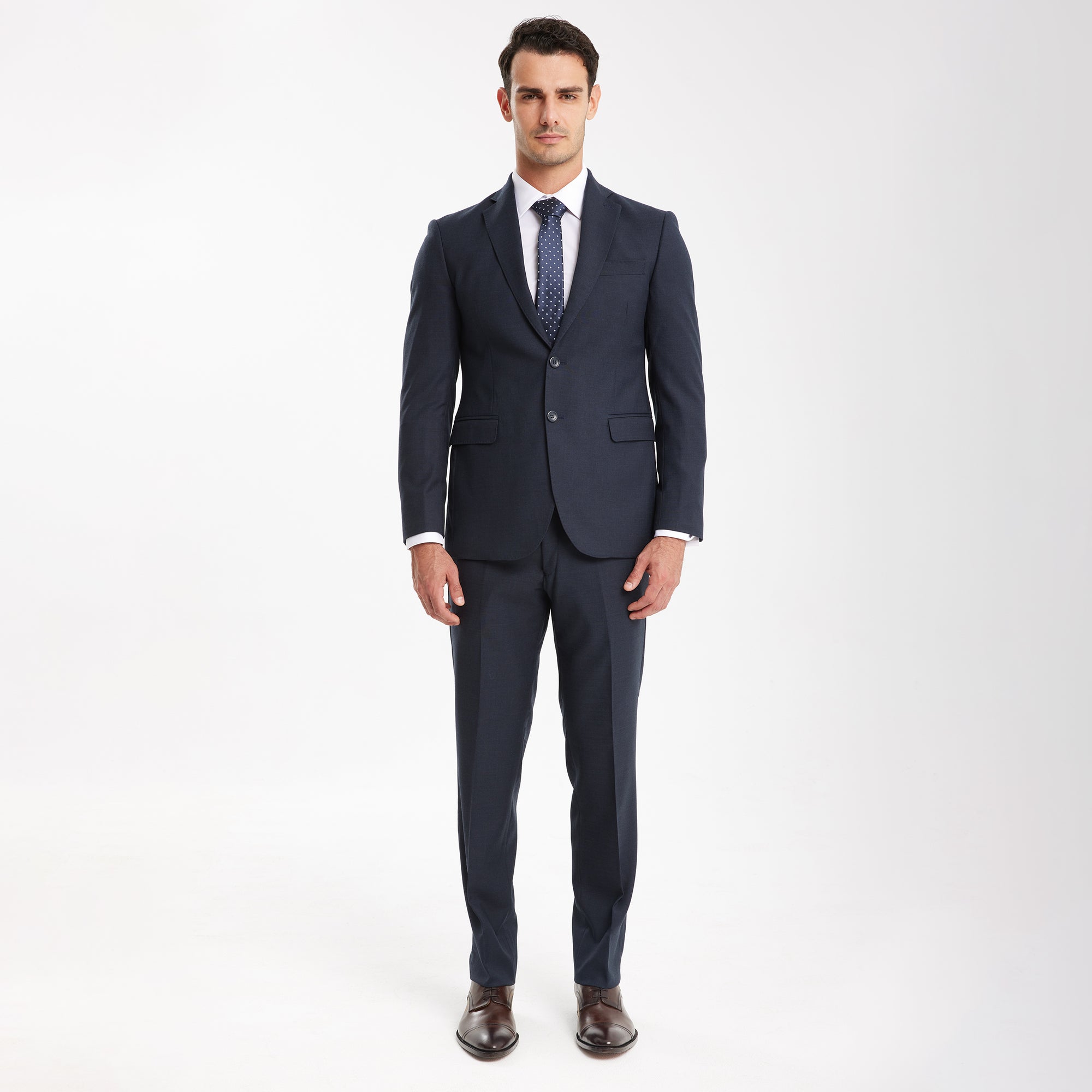 Dim navy blue suit  Slim fit