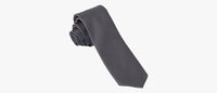 Gray Silk Tie - Gentsuits