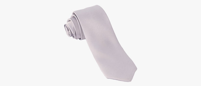 Silver Silk Tie - Gentsuits