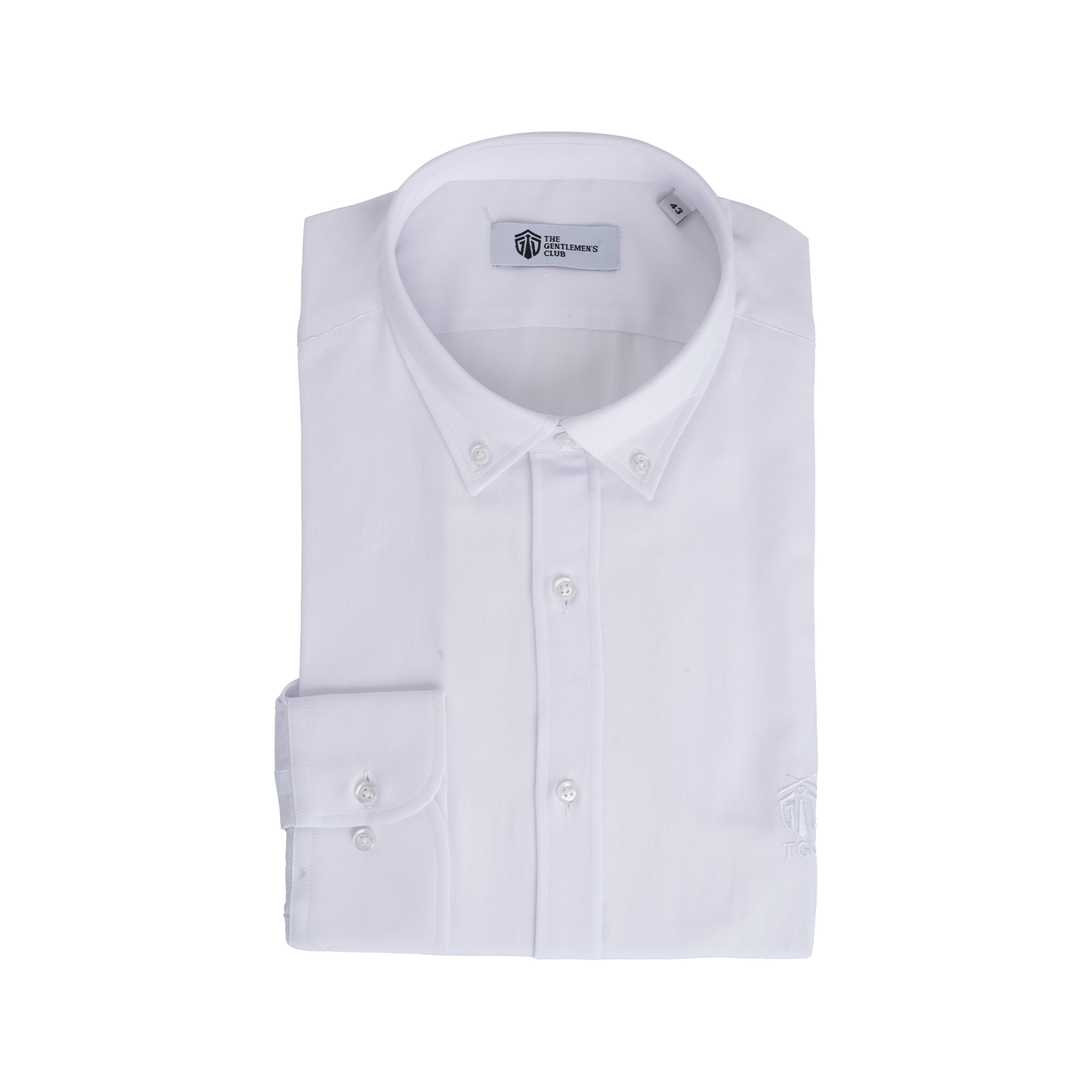 Off-white slim fit cotton shirt - Gentsuits